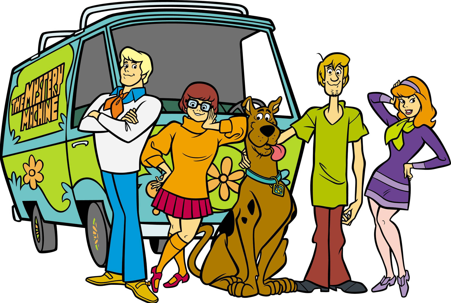 Scooby Doo Main Characters Background