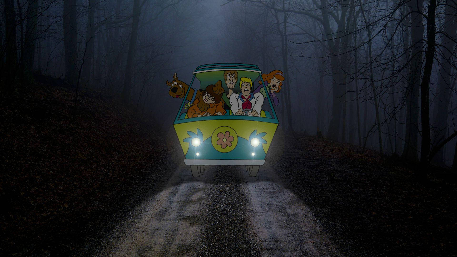 Scooby Doo Mystery Machine Van Background