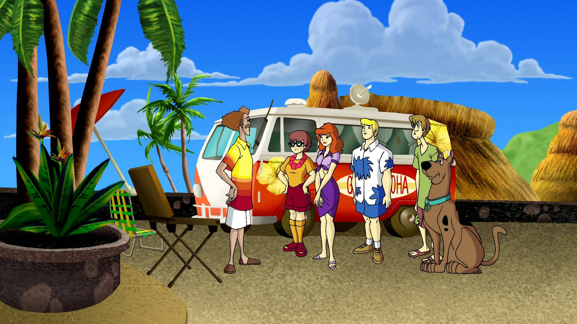 Scooby Doo Summer Season Background