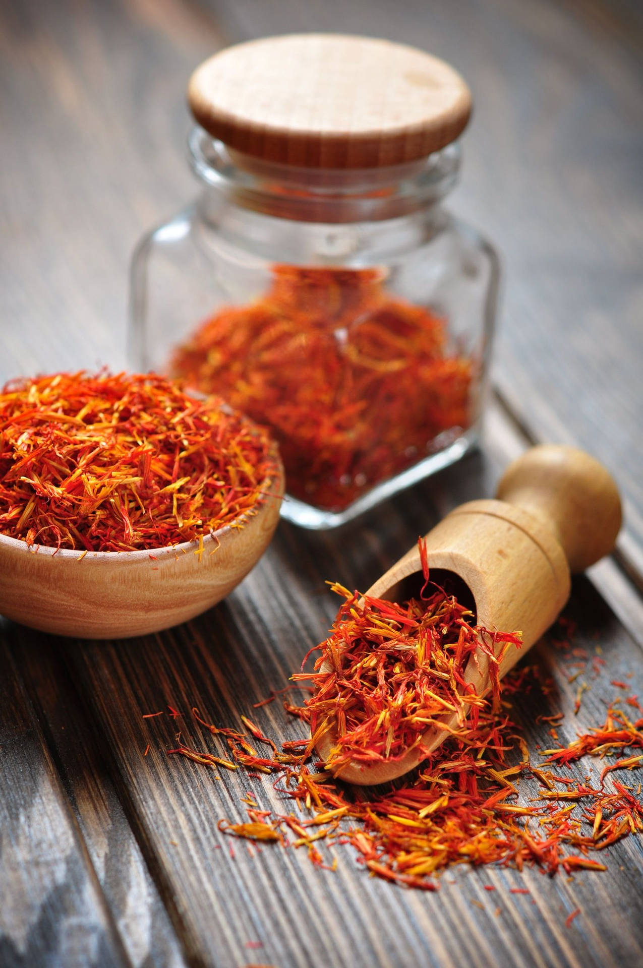 Scoop Of Saffron Threads