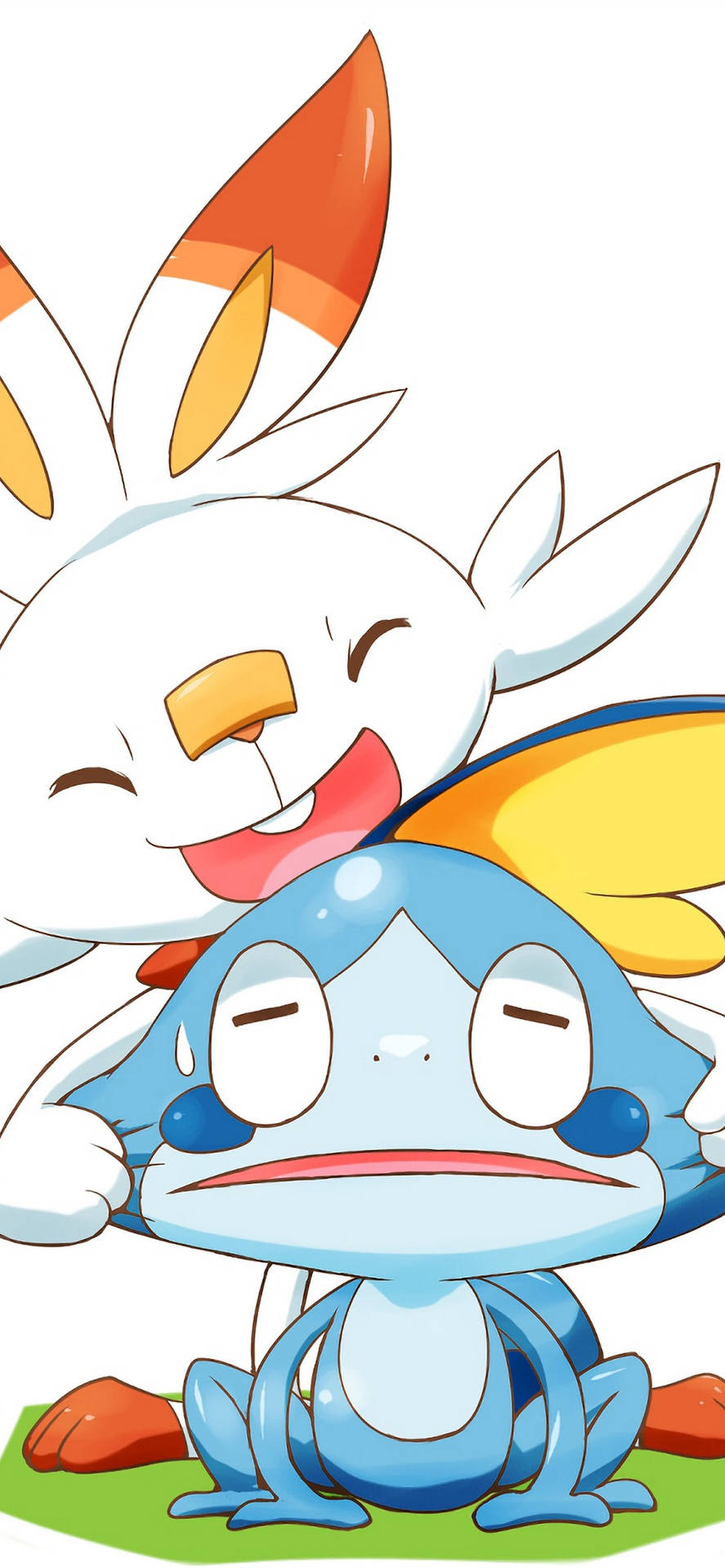 Scorbunny And Sobble Background