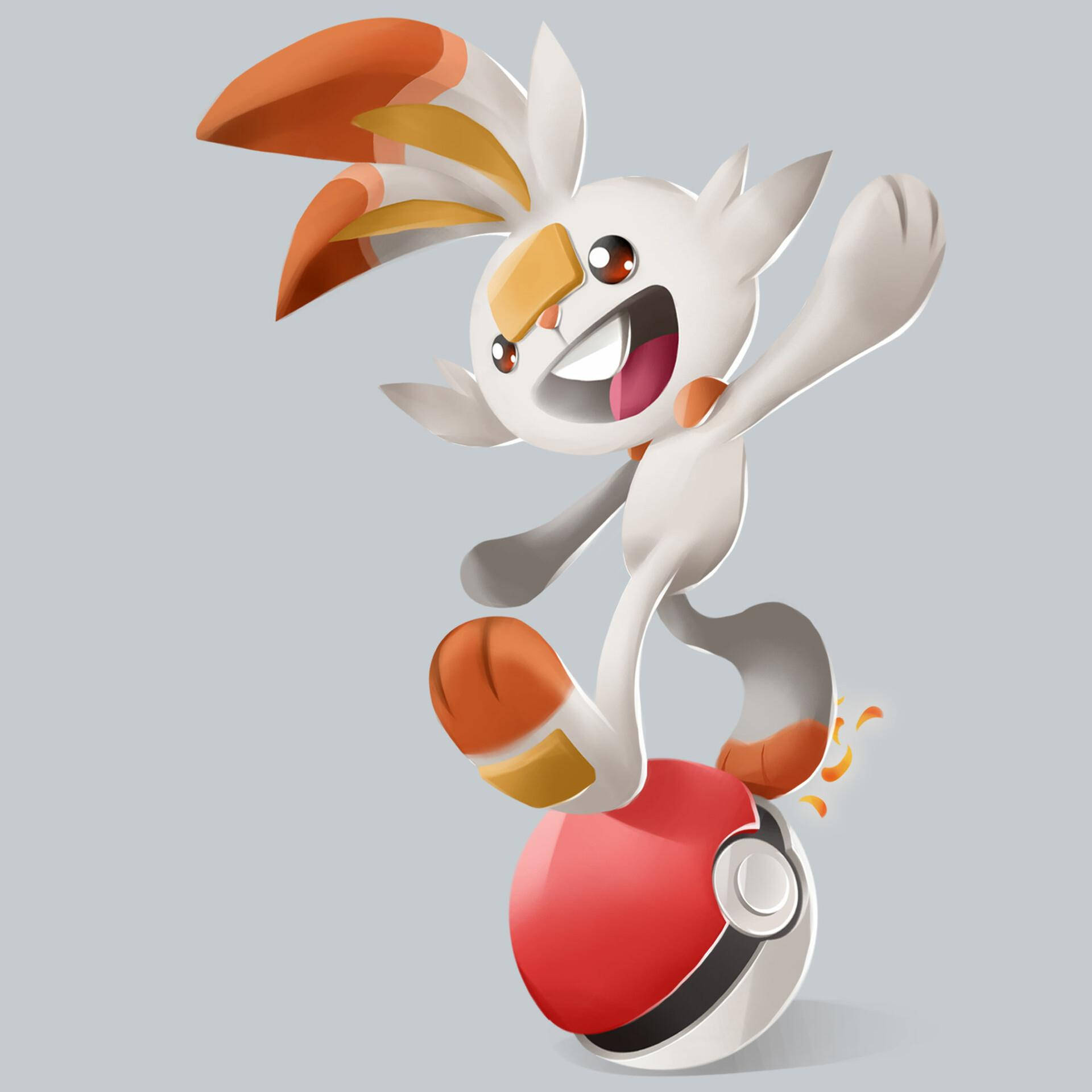 Scorbunny Balancing Act Background