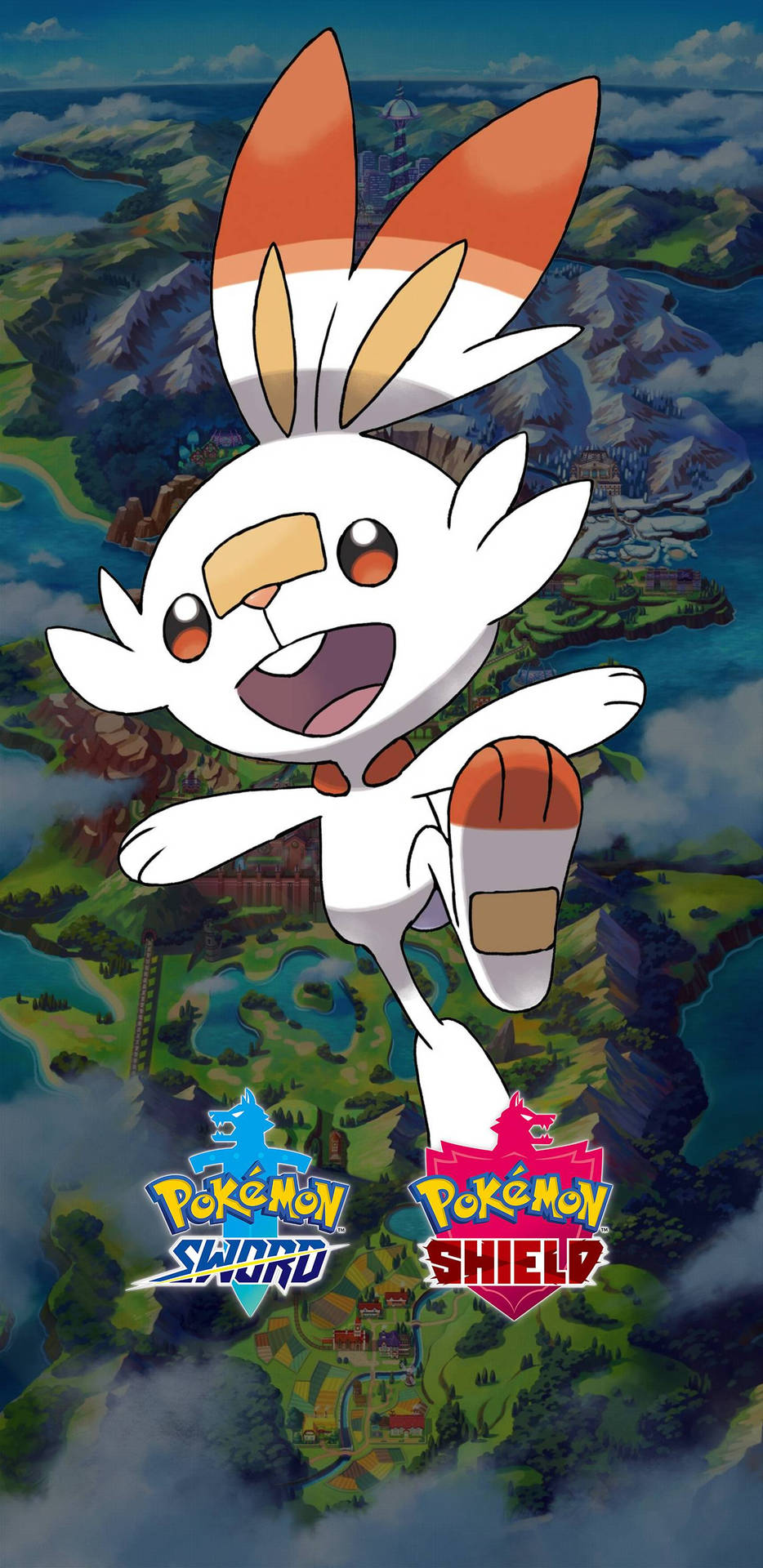 Scorbunny Phone Background