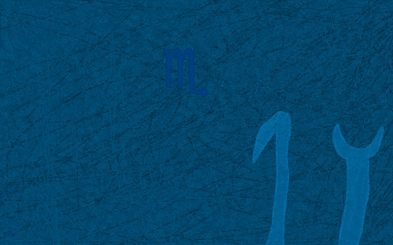 Scorpio Blue Textured Background