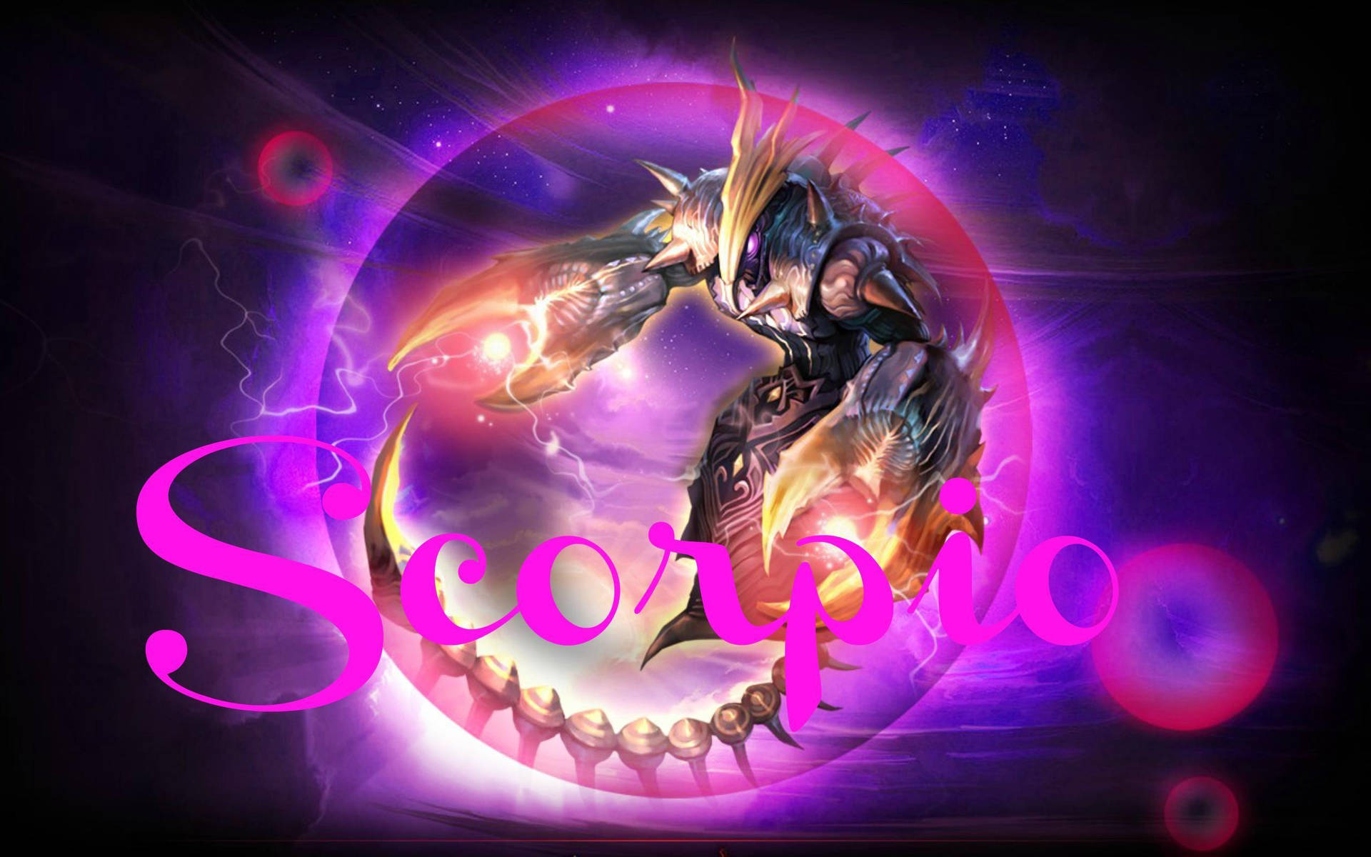 Scorpio Video Game Character Background
