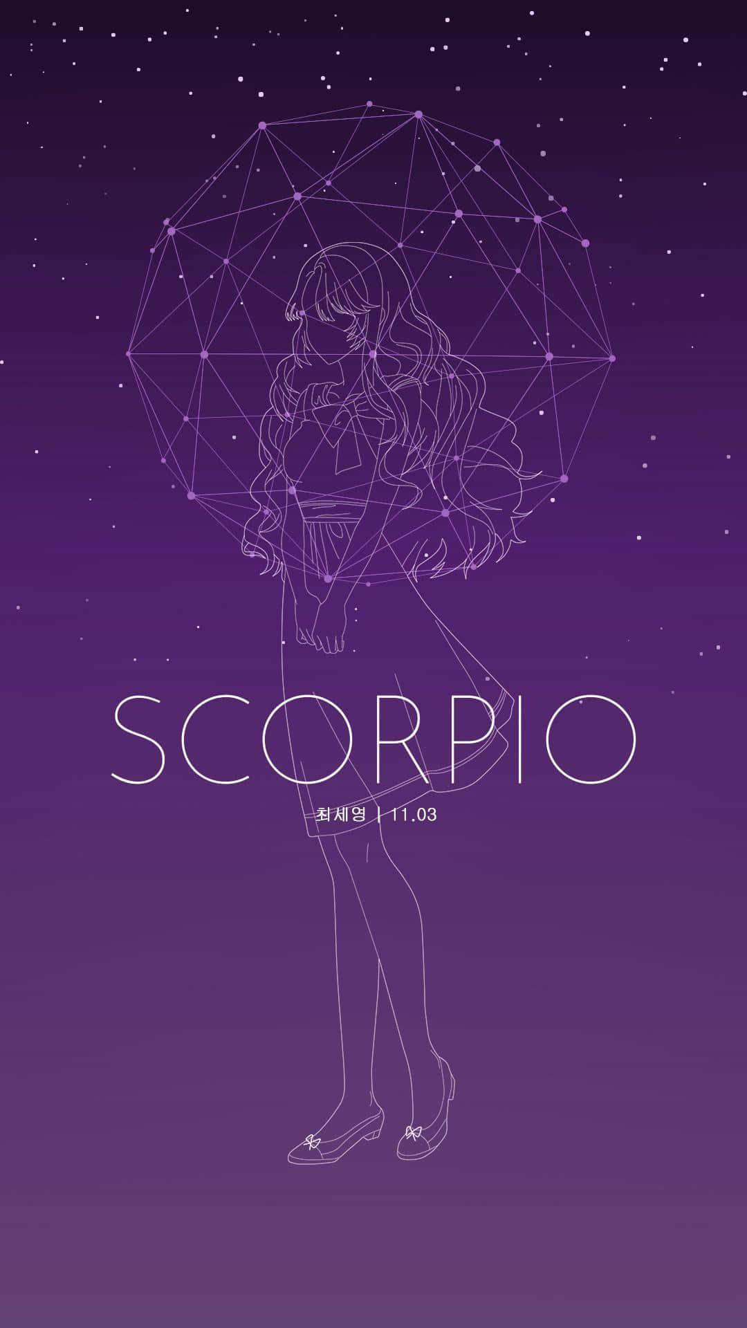 Scorpio Zodiac Sign Artwork