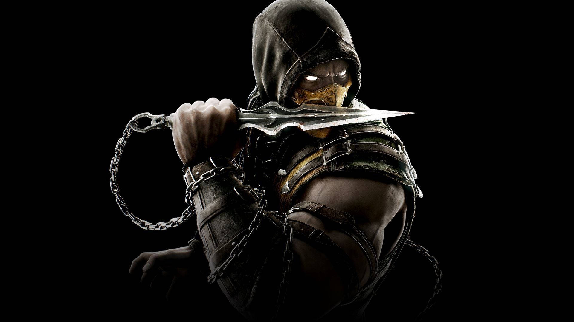 Scorpion Mortal Kombat Ninja Background