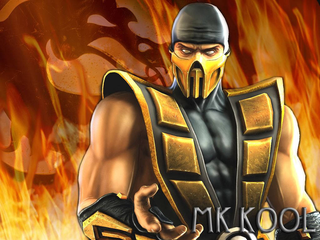 Scorpion Of Mortal Kombat Poster