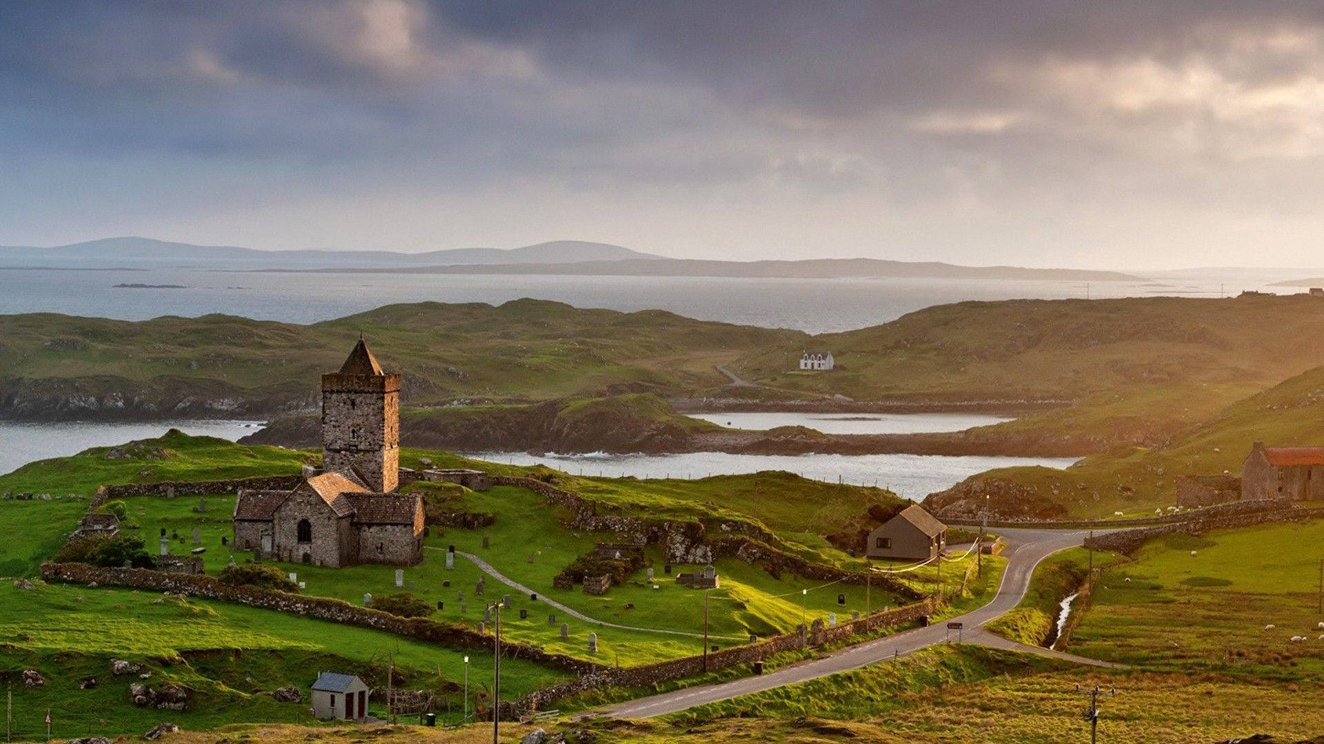 Scotland Landscape Background