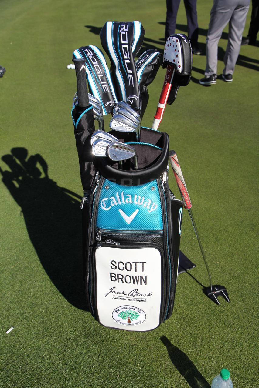 Scott Brown Golf Bag Background