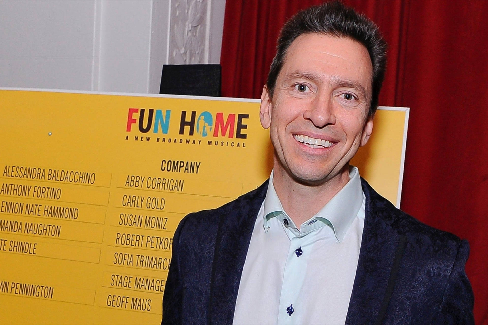 Scott Forstall At The Musical Fun Home