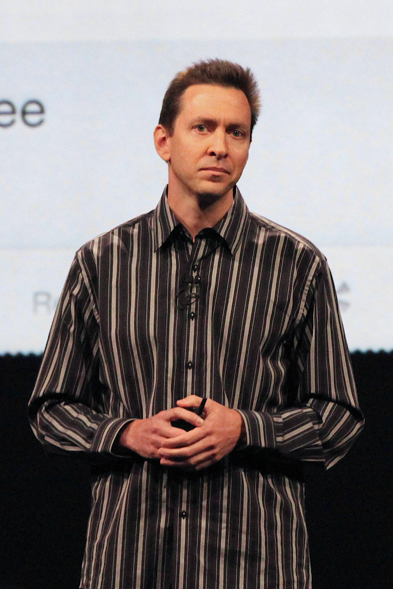 Scott Forstall In Focus Background