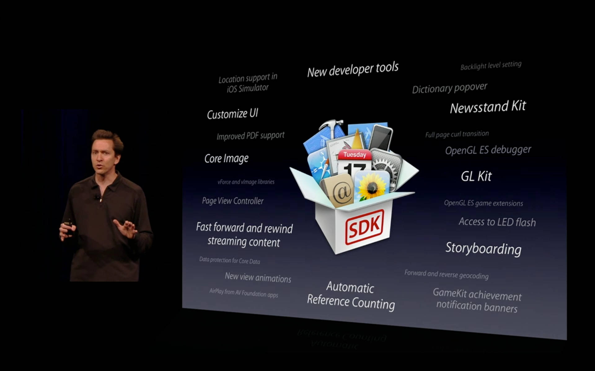 Scott Forstall Presentation For Ios App