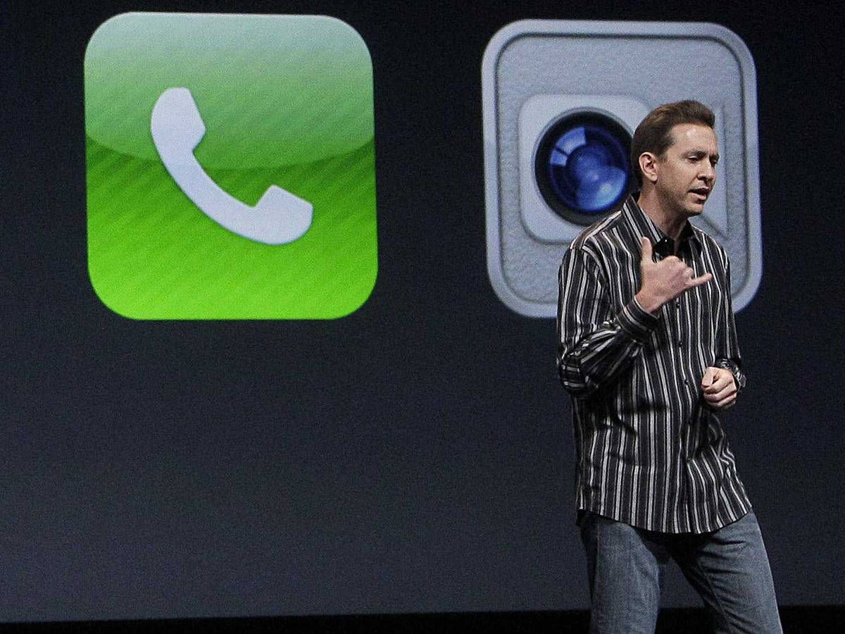 Scott Forstall Presenting For Iphone