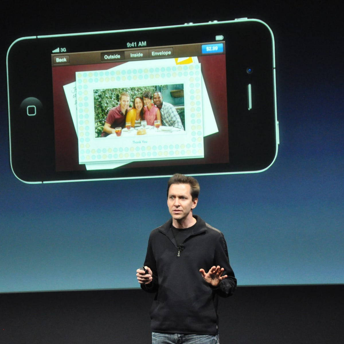 Scott Forstall Presenting His Ideas