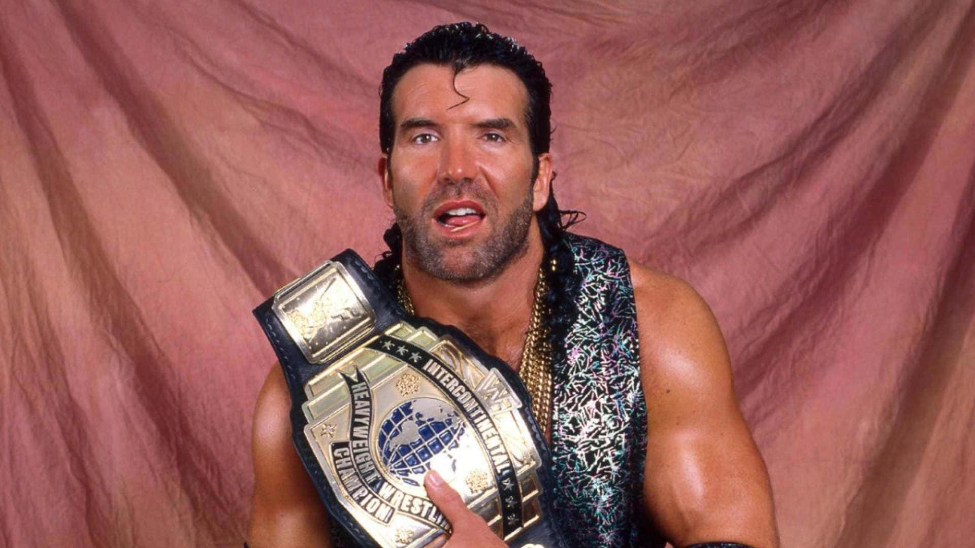 Scott Hall Heavyweight Championship Belt Background