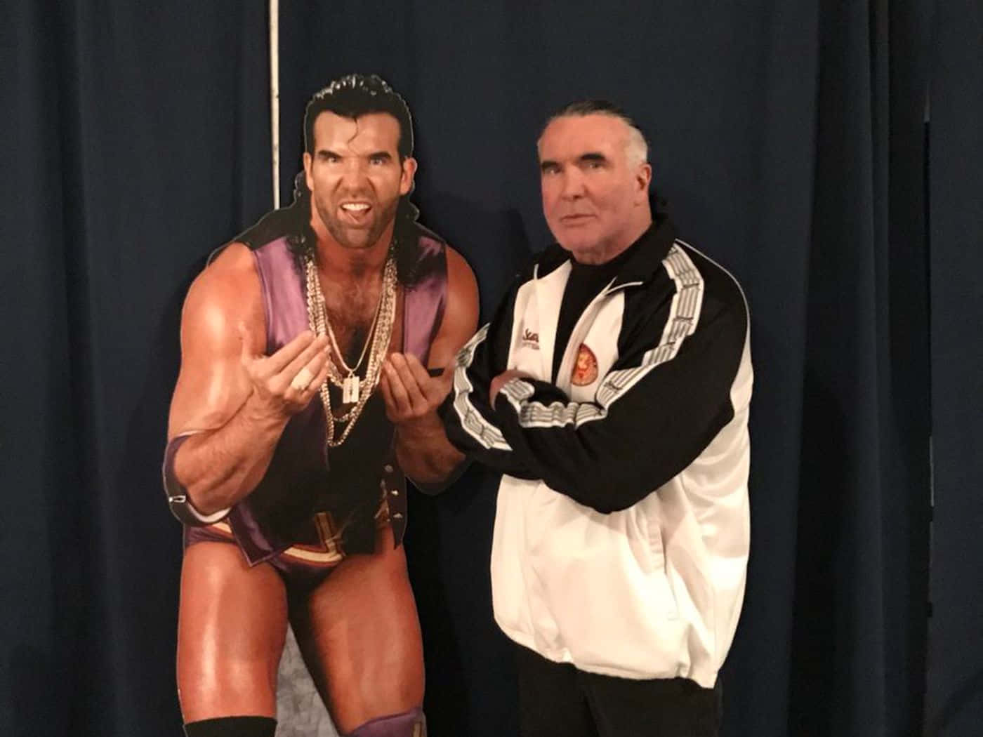 Scott Hall Human Size Standee Background