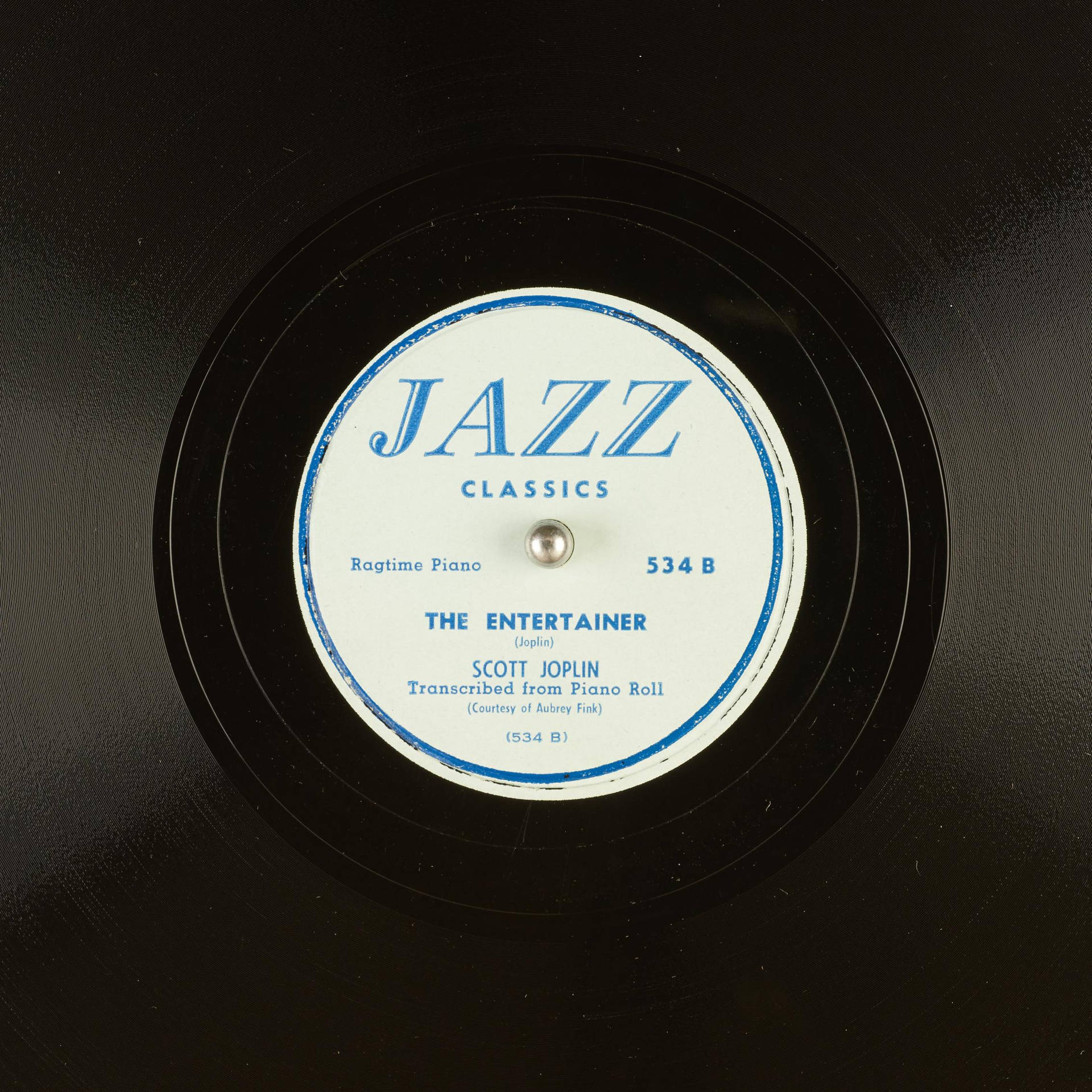 Scott Joplin’s The Entertainer Vinyl Record