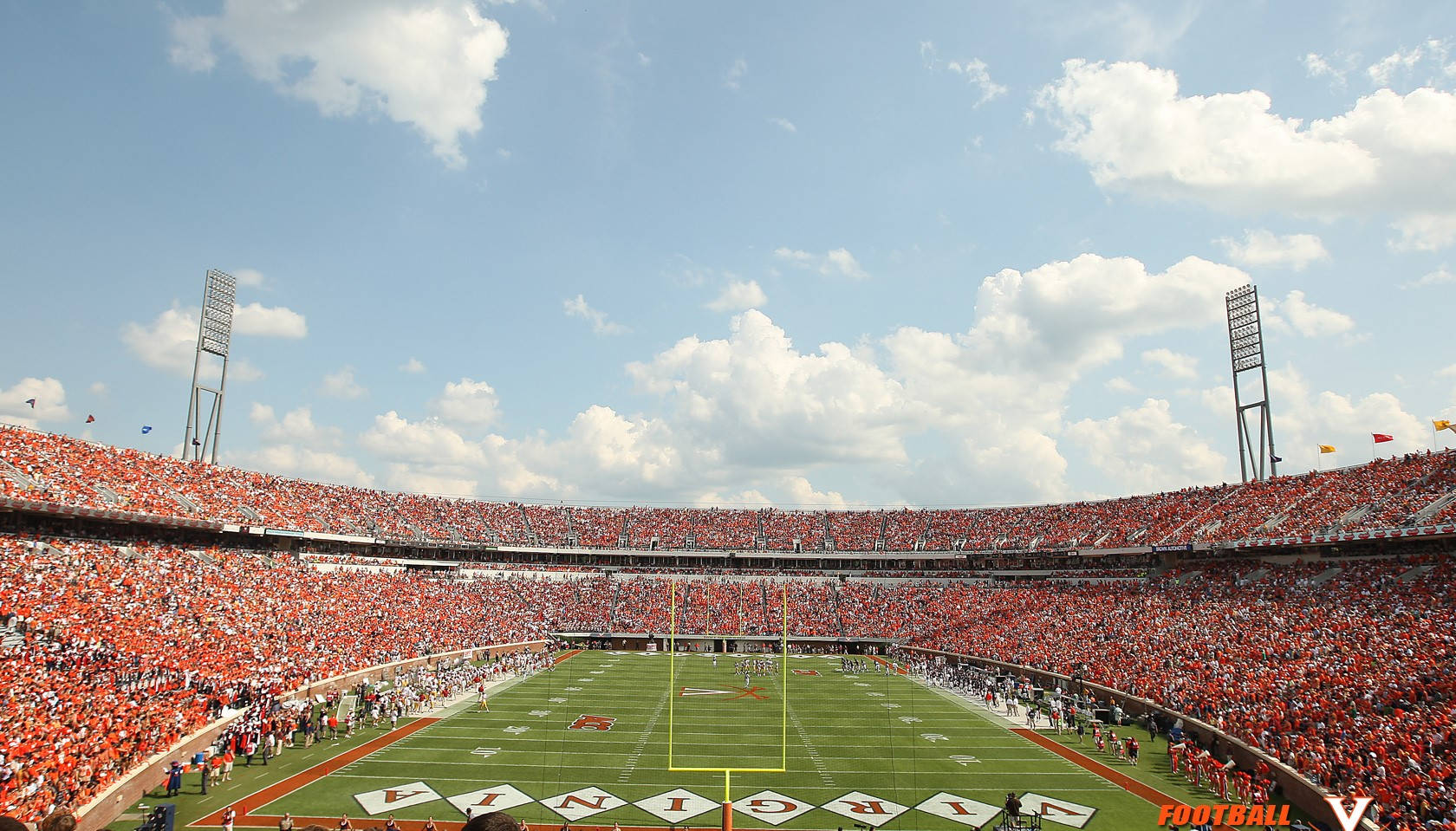 Scott Stadium University Of Virginia Background