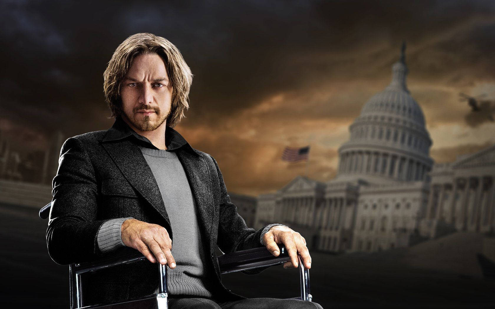 Scottish Actor James Mcavoy As Young Professor Xavier Background