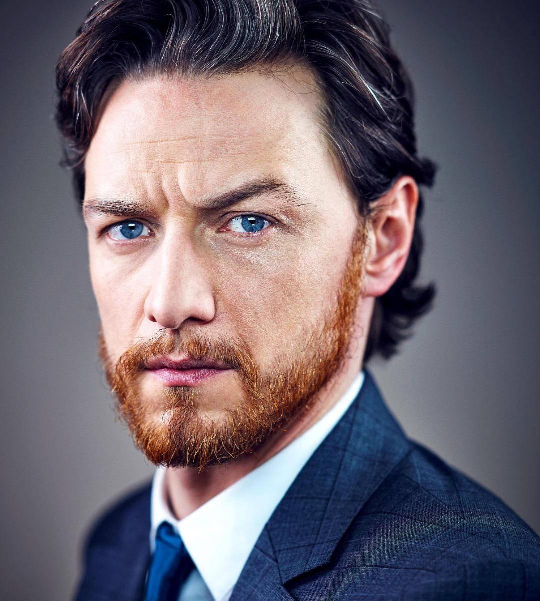 Scottish Actor James Mcavoy In A Sophisticated Gq Uk Photoshoot Background