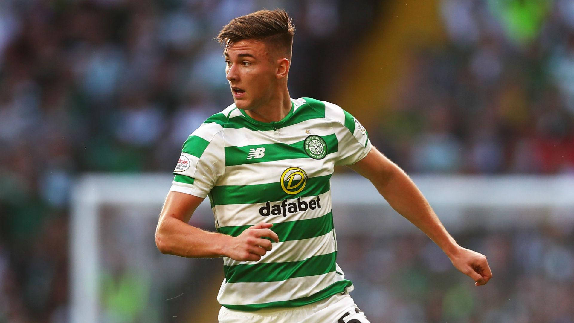 Scottish Football Player Kieran Tierney Background