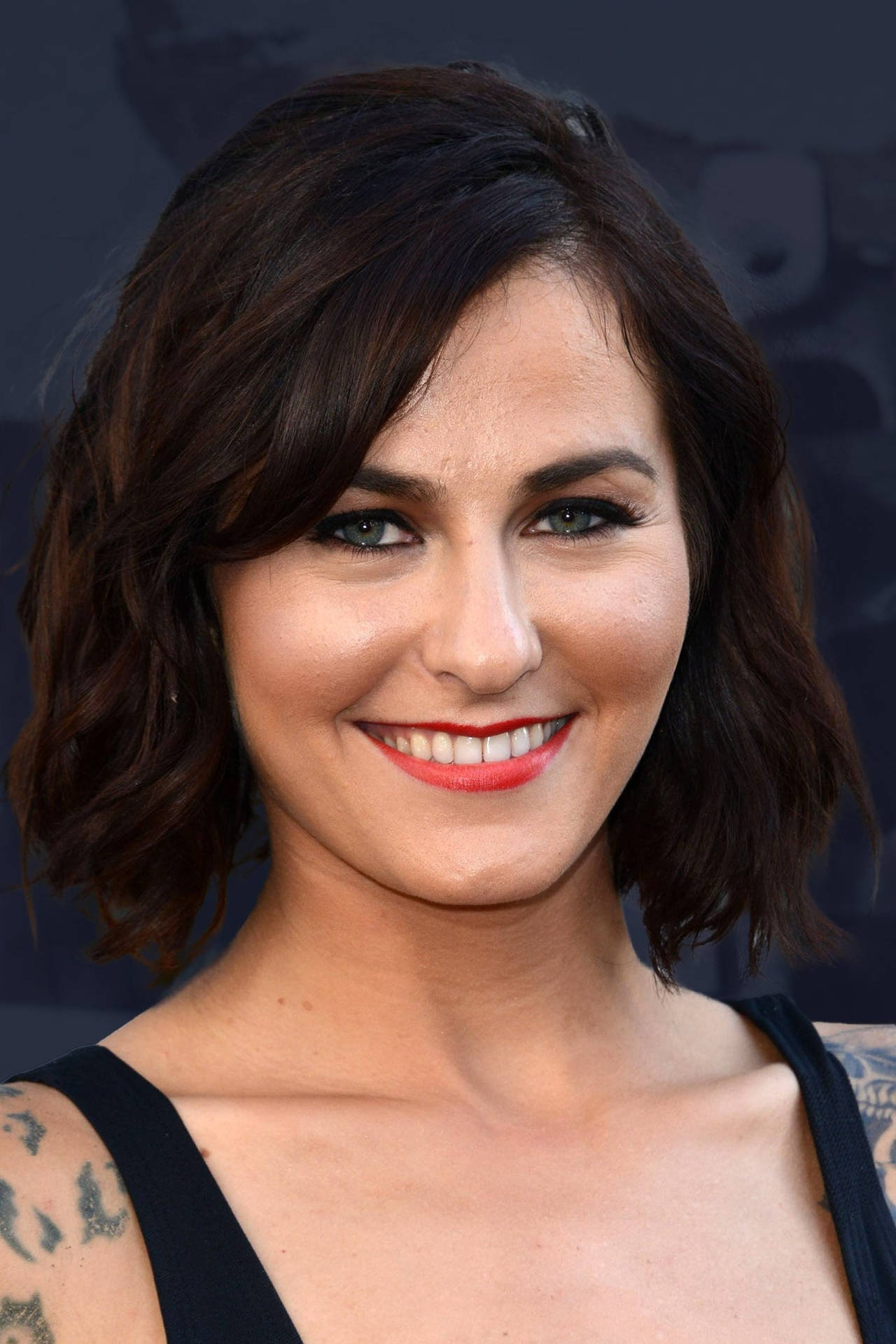 Scout Taylor-compton Smiling Portrait Background