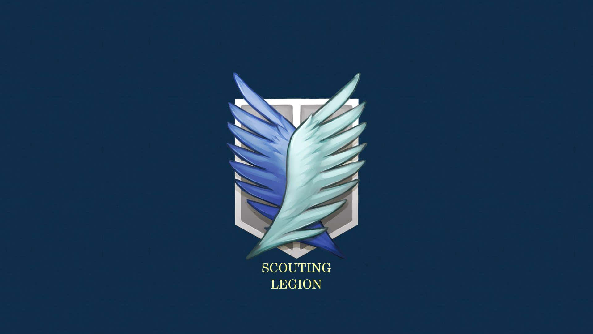 Scouting Legion Emblem Shingekino Kyojin Background