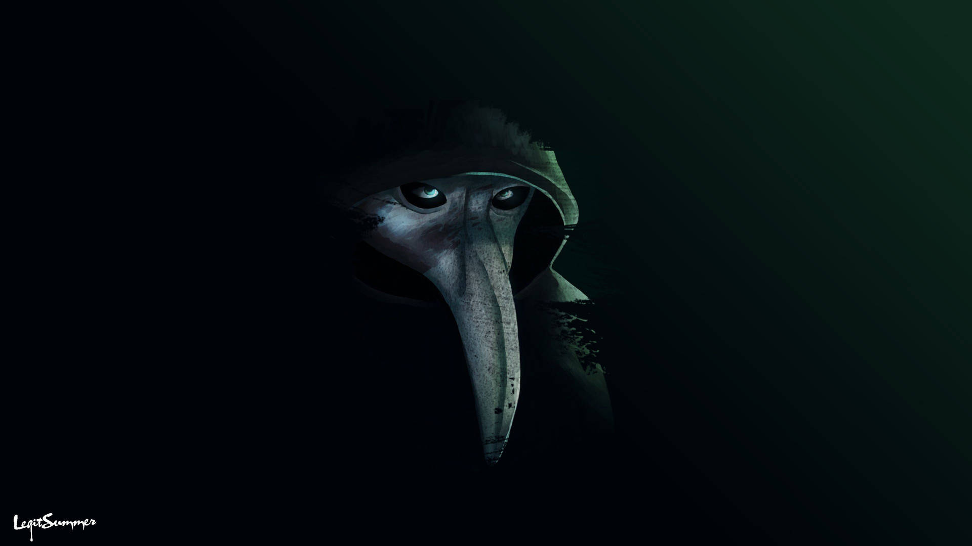 Scp Plague Doctor Poster Art Background
