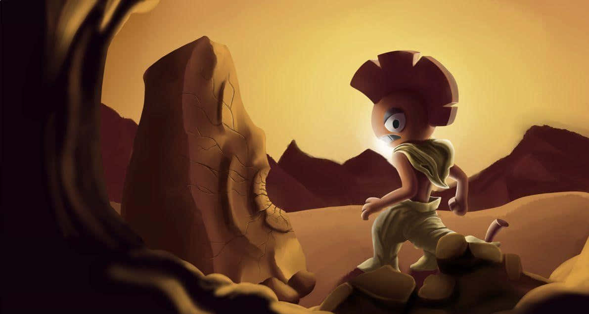 Scrafty In The Desert