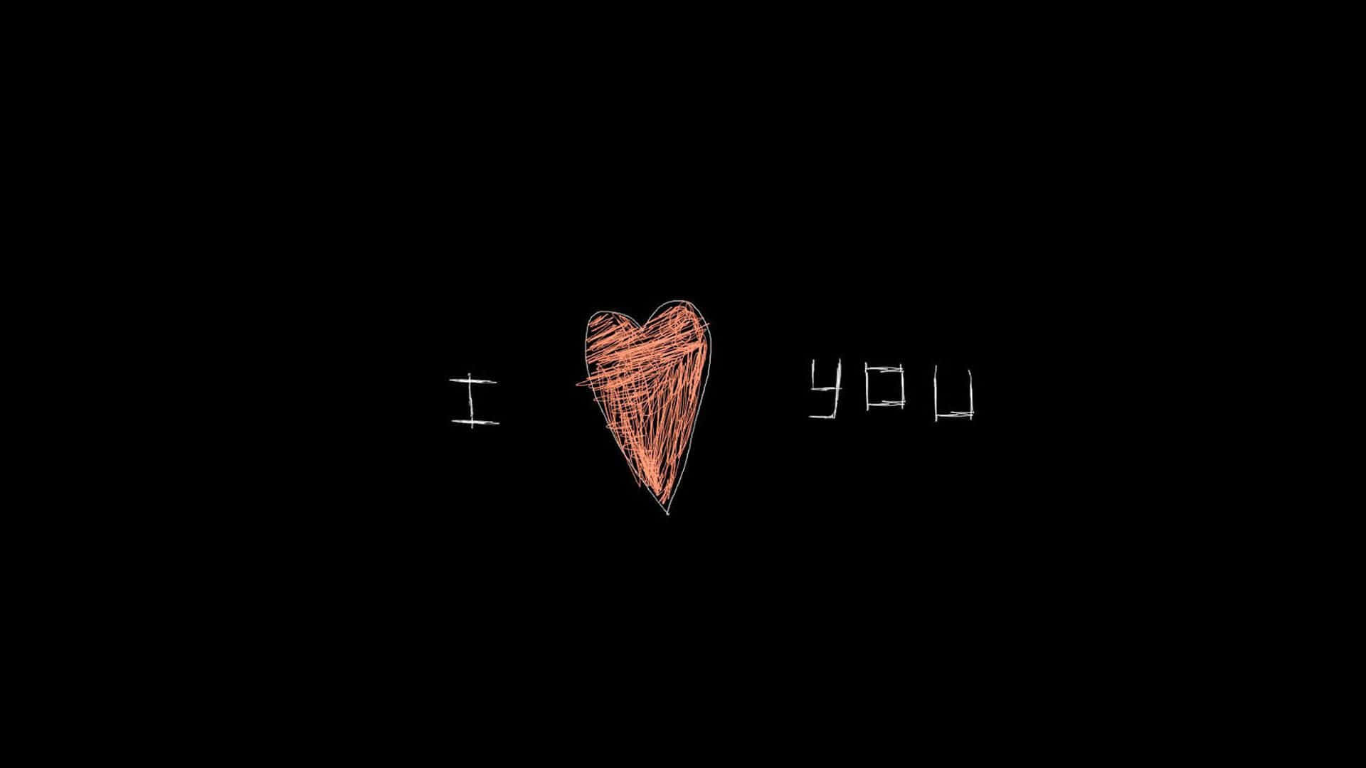 Scratchy I Heart Pfp Background