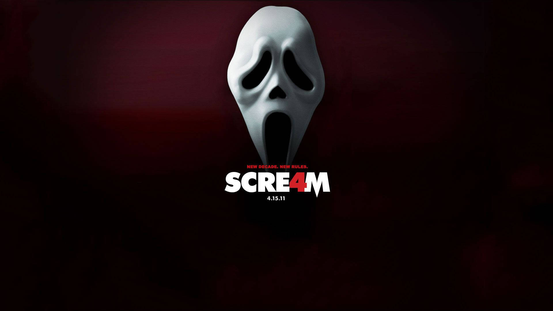 Scream 4 Movie Poster Background