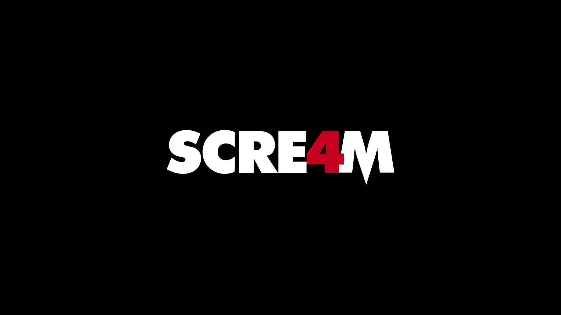 Scream 4 Title Poster Background
