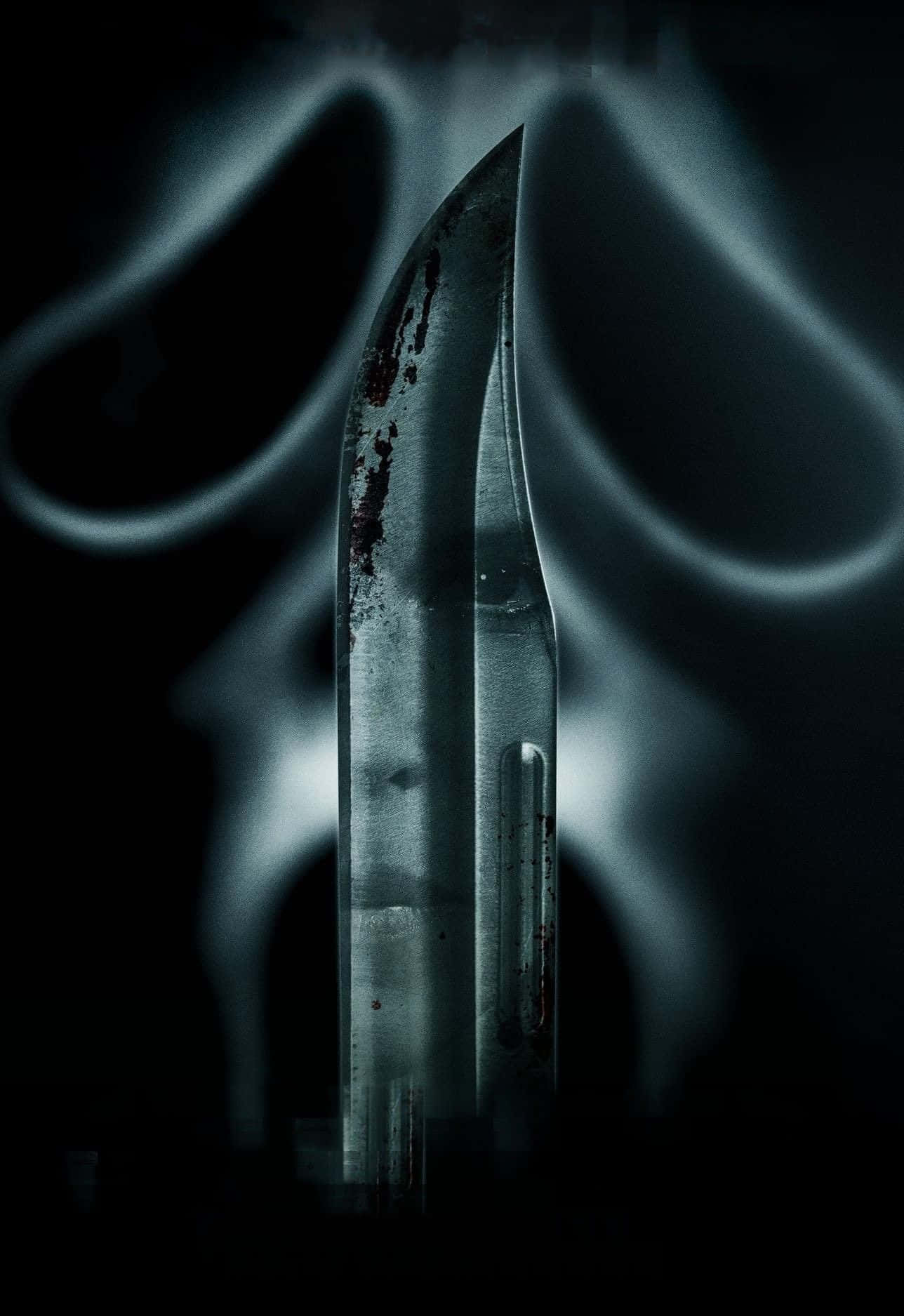 Scream Ghostface Hunting Knife Background