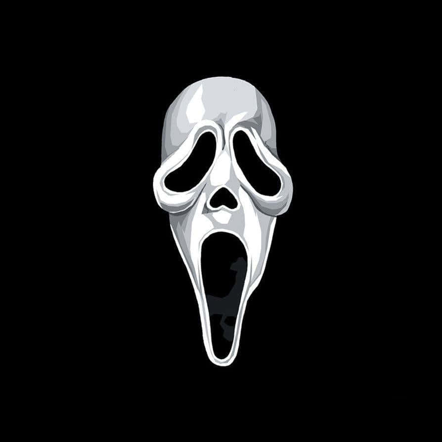Scream Ghostface Iconic Horror Movie Mask Background