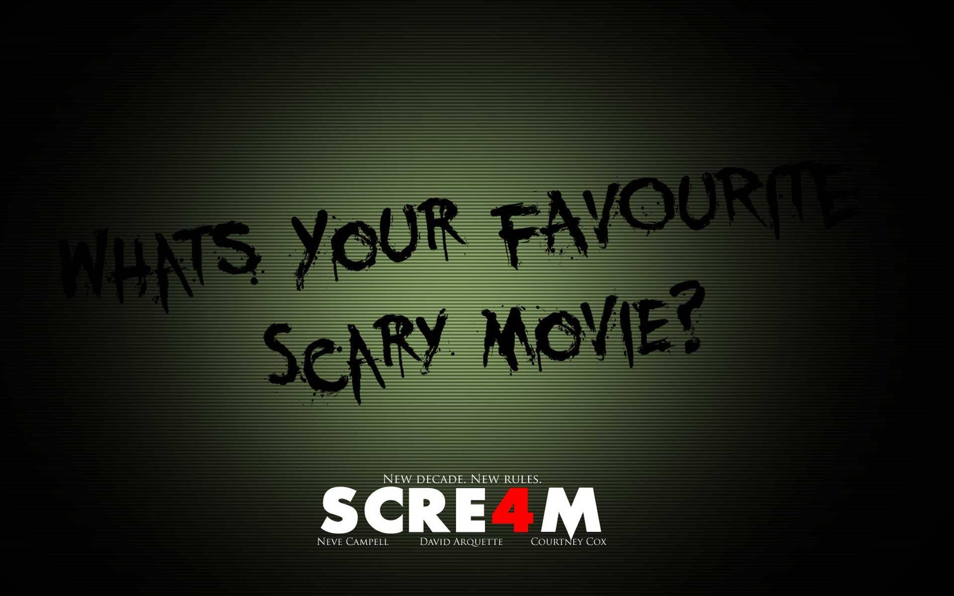 Scream Scary Movie Poster Background