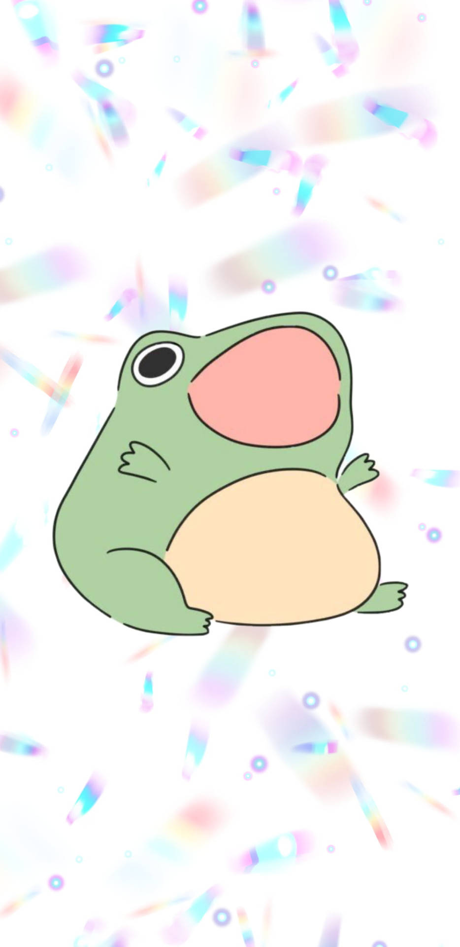 Screaming Frog Kawaii Ipad Background