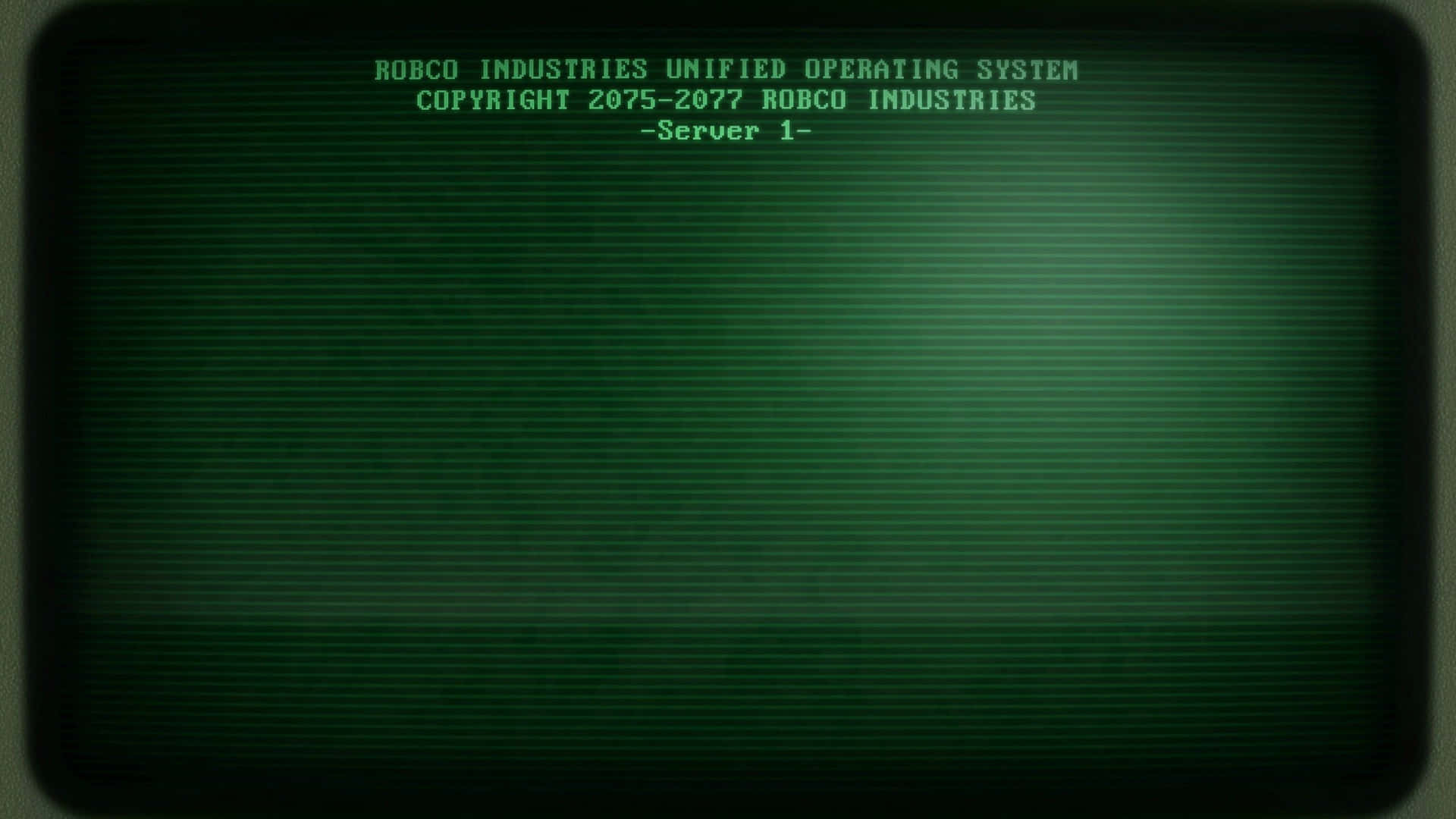 Screen With Terminal Codes On The Upper Portion Background