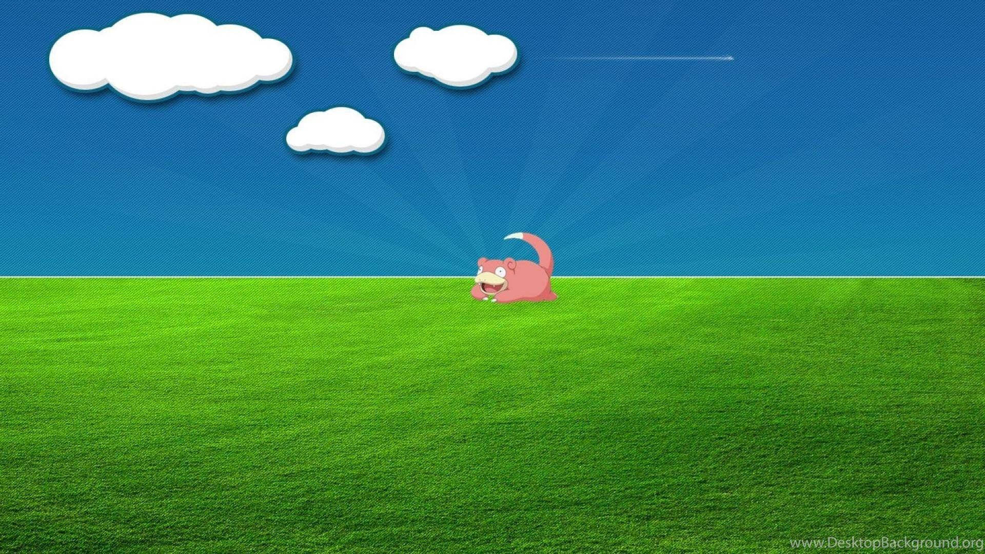 Screenshot Slowpoke Pokémon Game Background