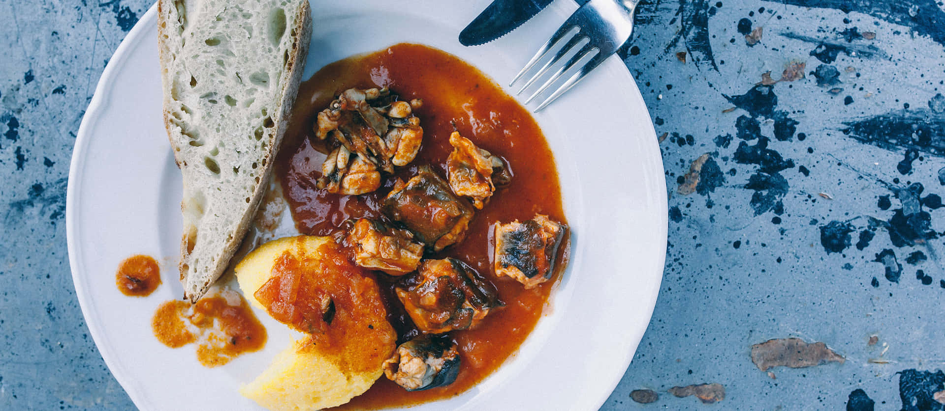 Scrumptious Brudet - A Traditional Croatian Seafood Stew Background