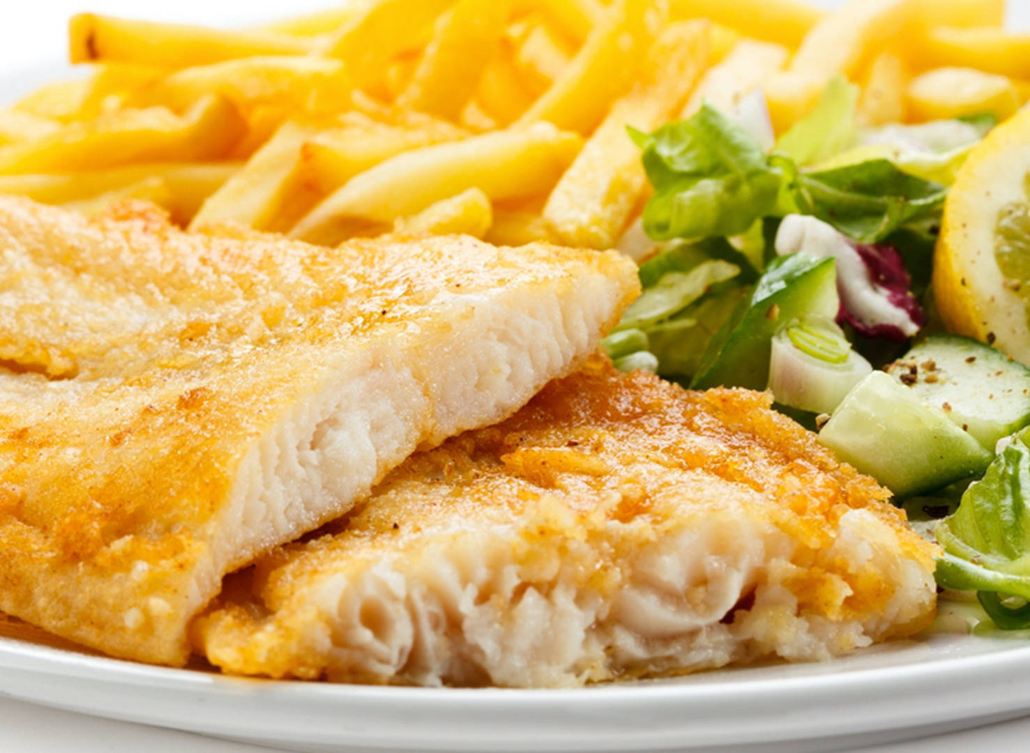 Scrumptious Serving Of Fish And Chips