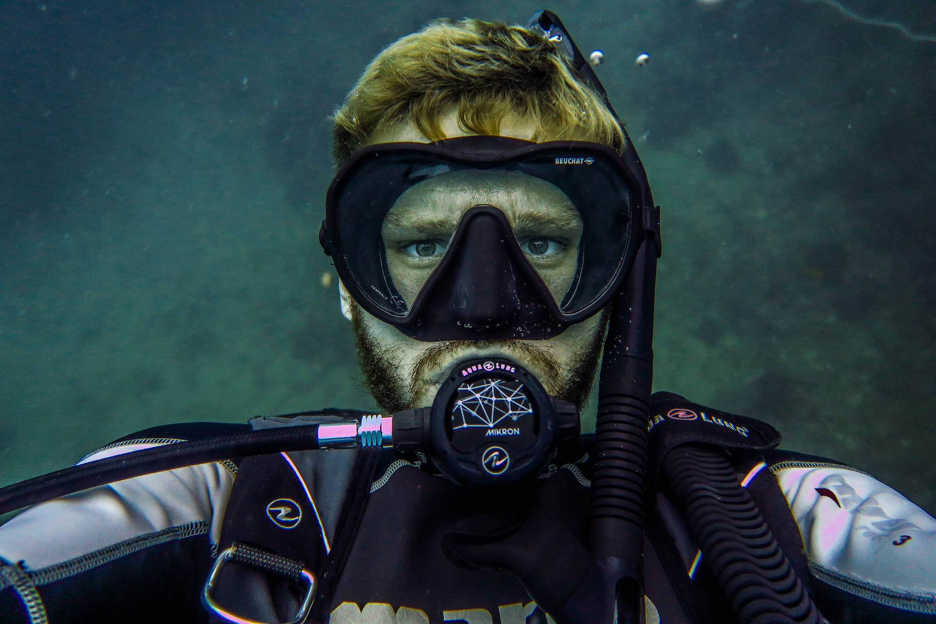 Scuba Diving Selfie Background