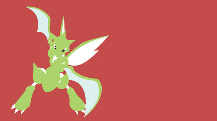 Scyther Cartoon Drawing Background