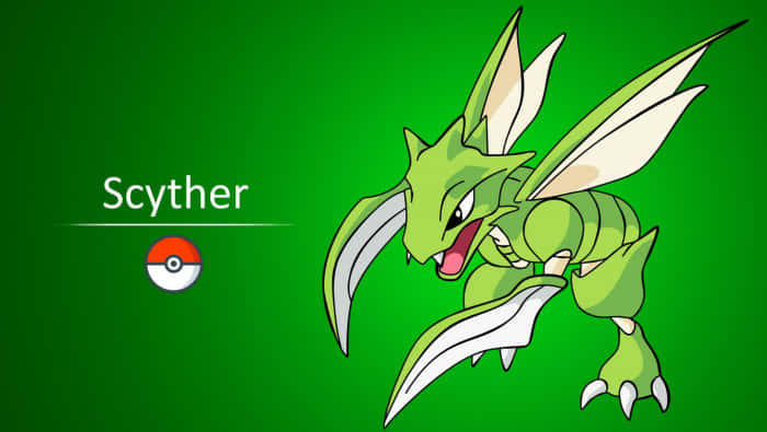 Scyther Pokeball Green