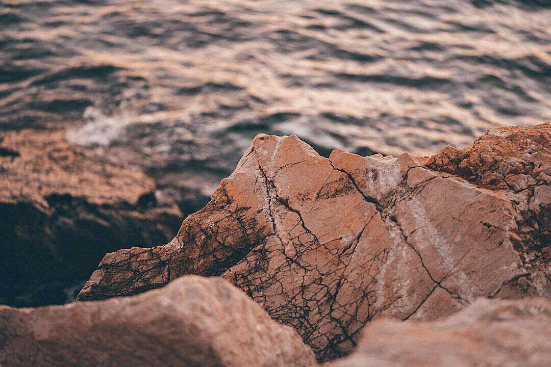 Sea Hd Rocky Sea Coast Early Evening Background