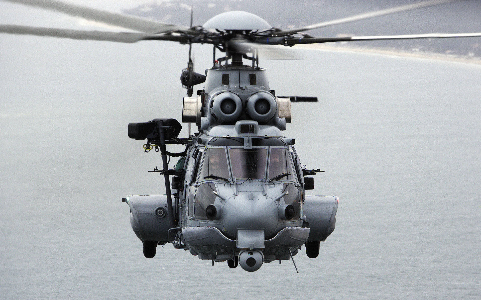 Sea Helicopter 4k Background