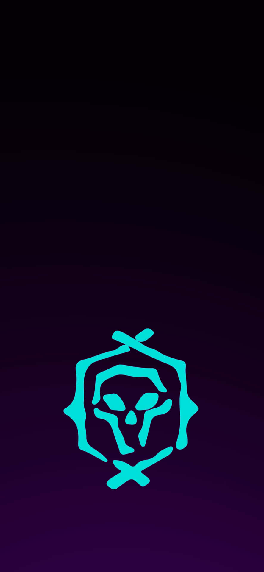 Sea Of Thieves Blue Logo Phone Background