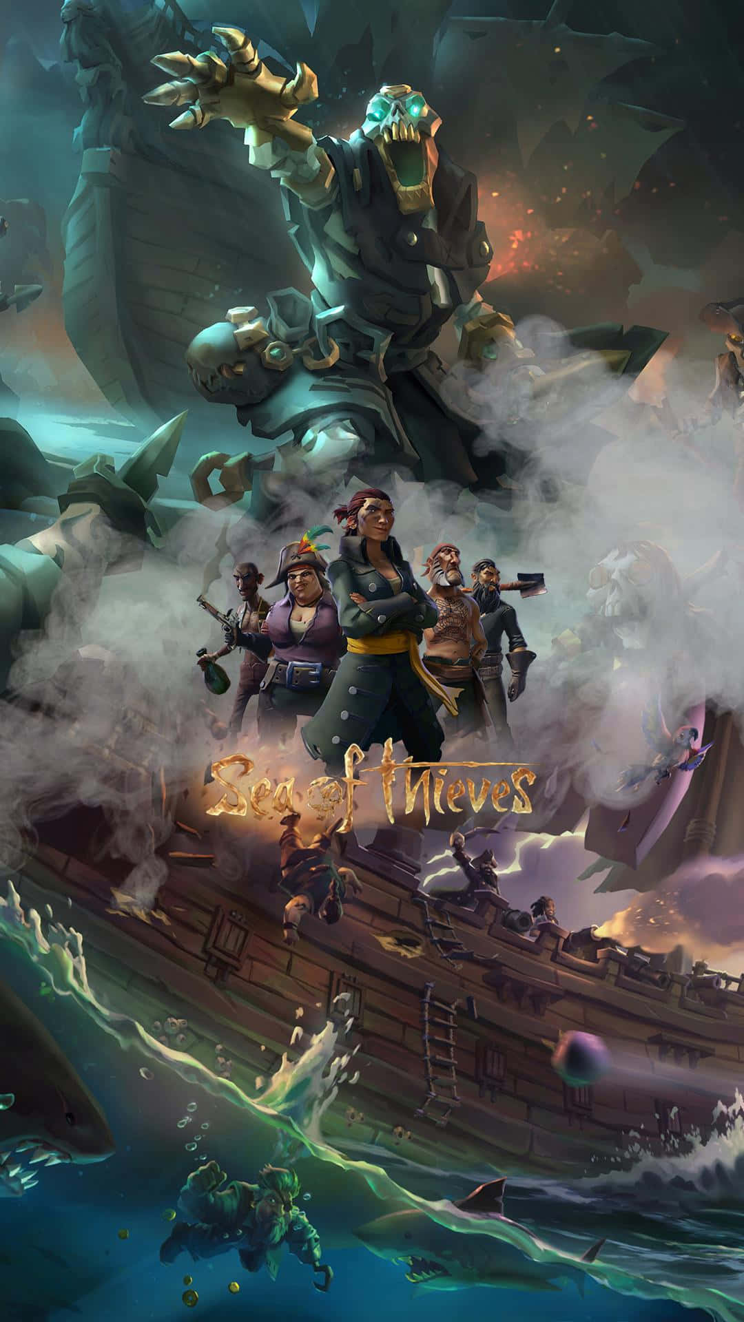 Sea Of Thieves Cover Phone Background