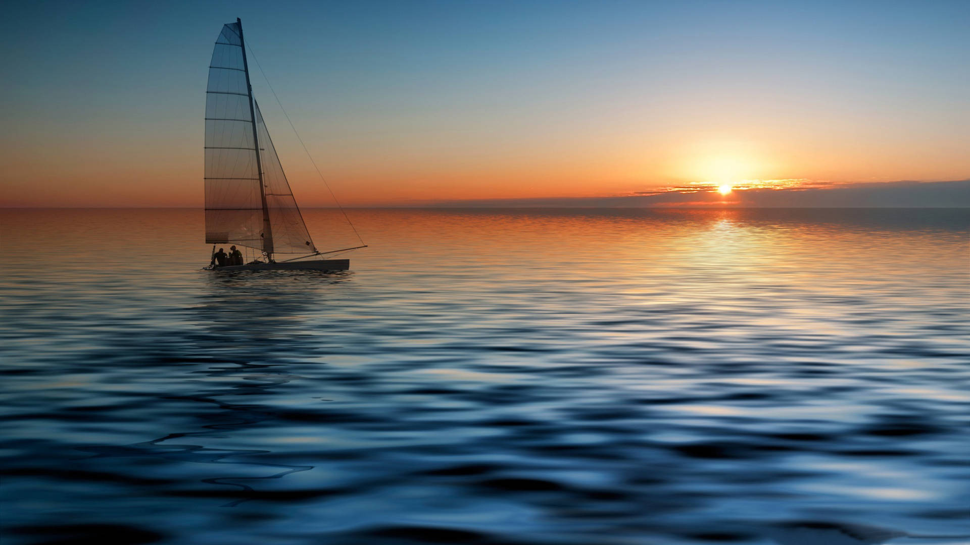Sea Sailing Background