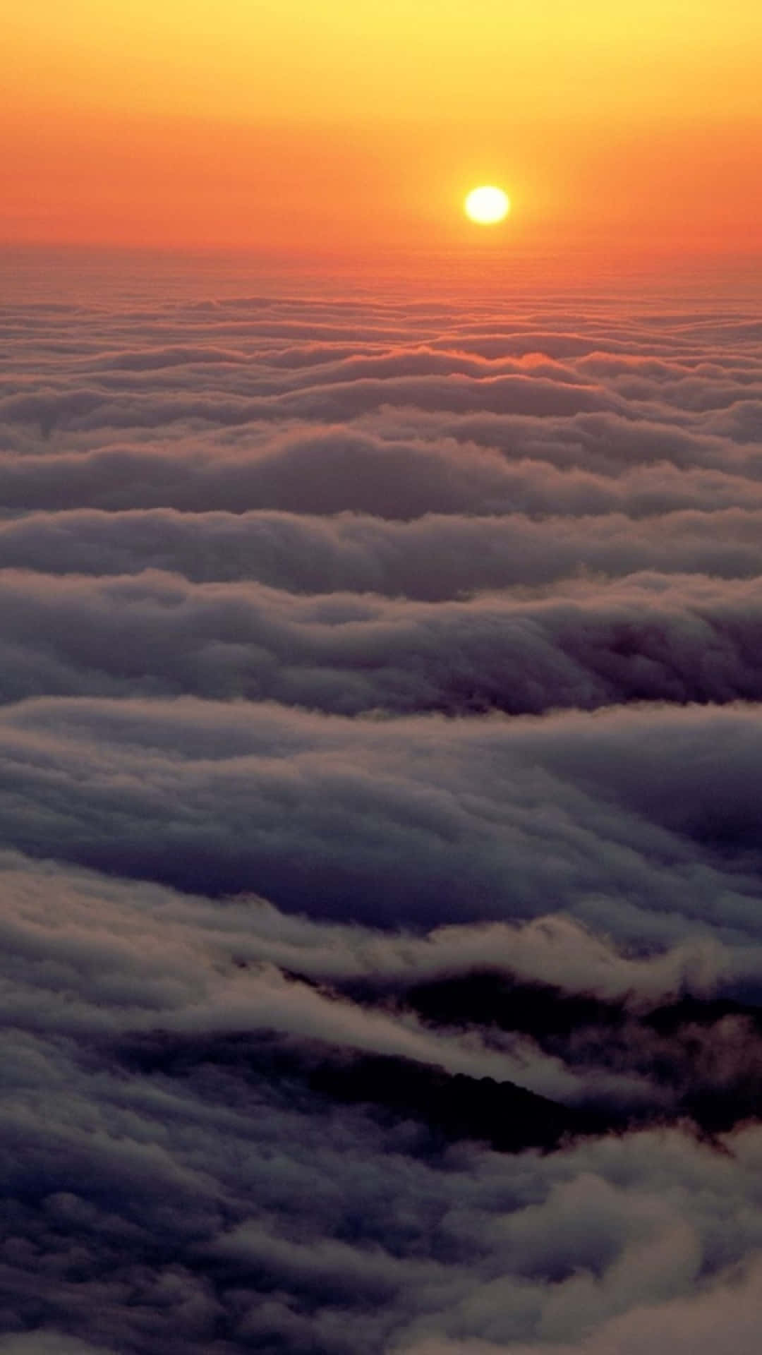 Sea Sunset Cloud Background